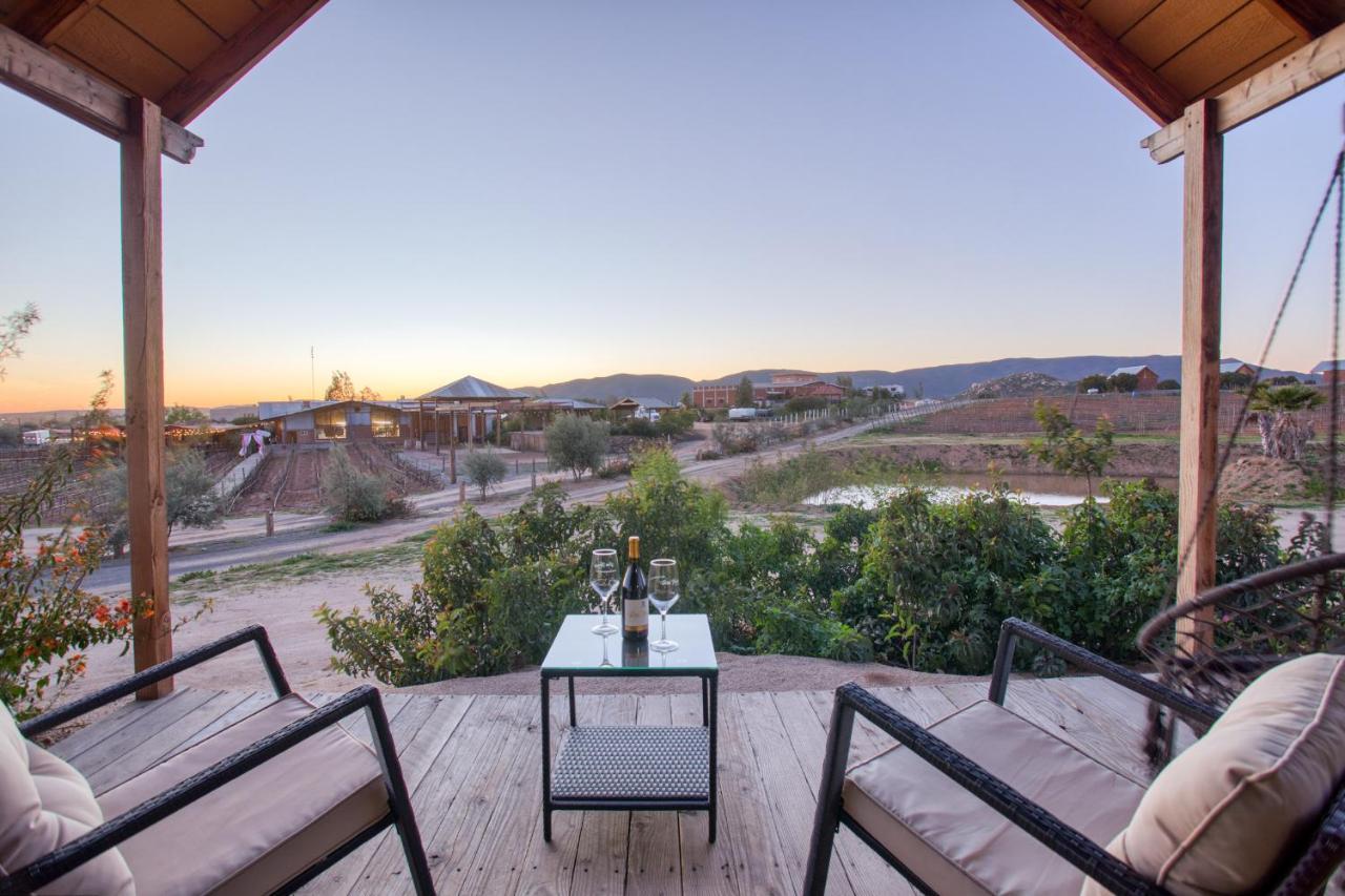 Don Tomas Vinedo Cabanas Valle de Guadalupe Dış mekan fotoğraf