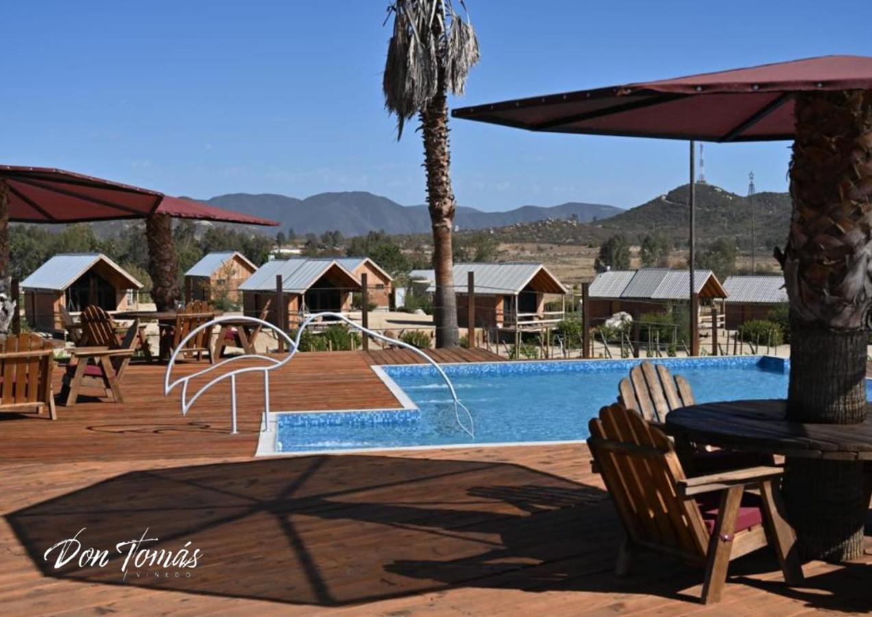 Don Tomas Vinedo Cabanas Valle de Guadalupe Dış mekan fotoğraf