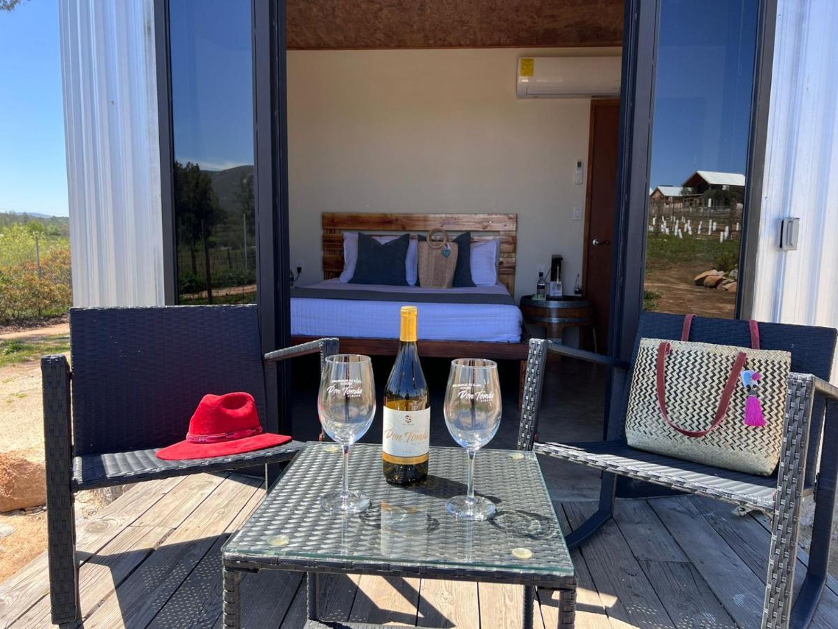 Don Tomas Vinedo Cabanas Valle de Guadalupe Dış mekan fotoğraf